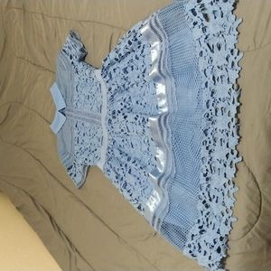 Beautiful blue dress